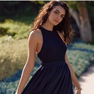 Anthropologie Daily Practice Jump High Cutout Dress